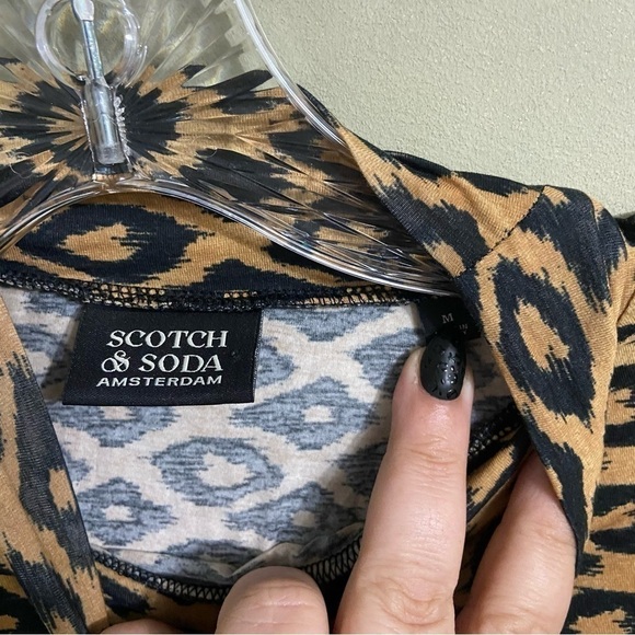 Scotch & Soda SZ MD LONG SLEEVED MOCK NECK - Picture 6 of 8